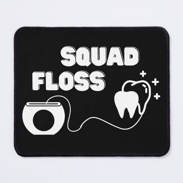 Item preview, floss squad, dental hygienist, dental hygiene, funny dental, dental office team, dental gifts, gift fot hygienist designed and sold by sirina2796.