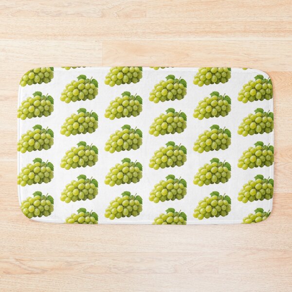 Item preview, Fresh Green Grapes with Leaves designed and sold by PriyankaSonara.