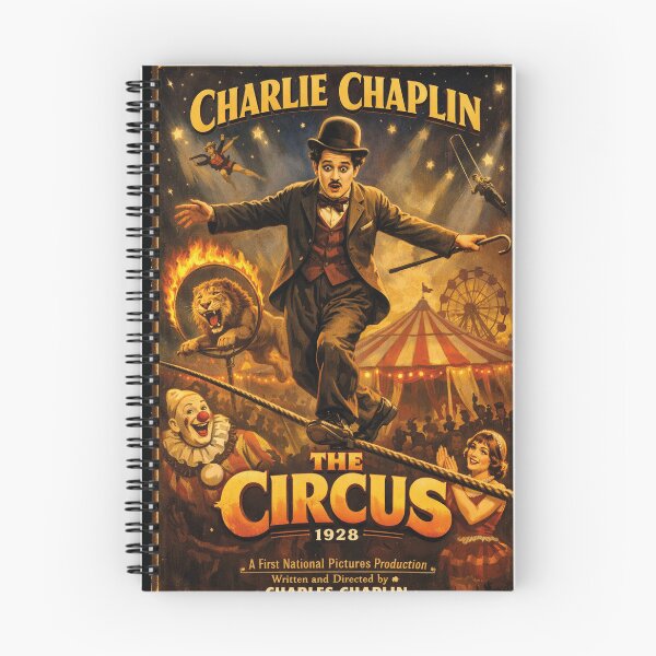 Item preview, Charlie Chaplin The Circus 1928 vintage cinema designed and sold by Mauswohn.
