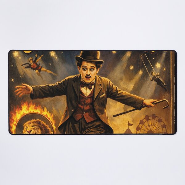 Item preview, Charlie Chaplin The Circus 1928 vintage cinema designed and sold by Mauswohn.