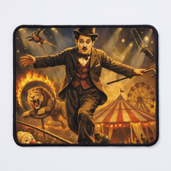 Item preview, Charlie Chaplin The Circus 1928 vintage cinema designed and sold by Mauswohn.