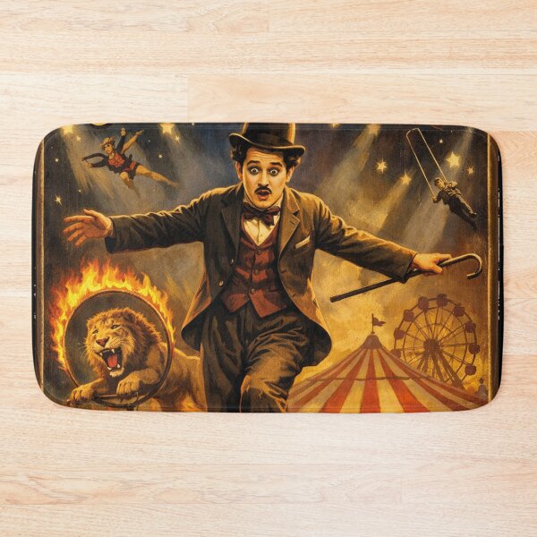 Item preview, Charlie Chaplin The Circus 1928 vintage cinema designed and sold by Mauswohn.