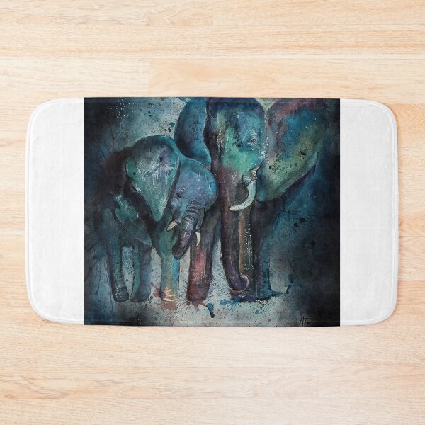 Item preview, African Elephant Savannah Scene designed and sold by Silvalate.