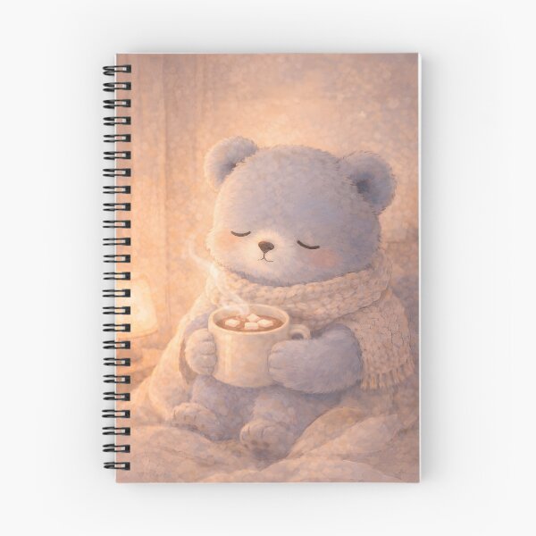 Item preview, Cozy Bear Hot Cocoa Sticker designed and sold by Elloracomplex.