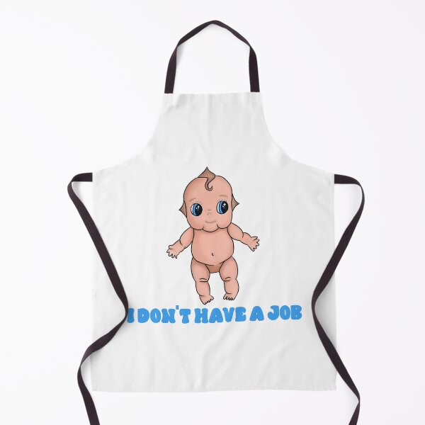Item preview, kewpie doll "i don't have a job" cute baby designed and sold by thecamillest.