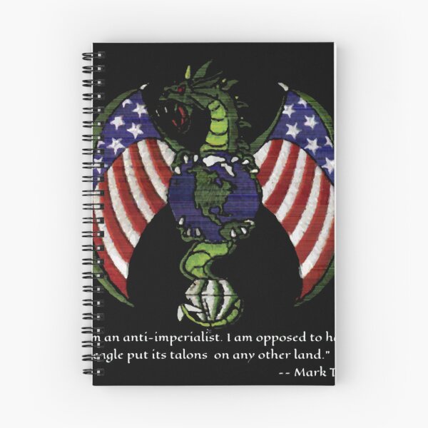 Item preview, Imperial Dragon, Anti-imperialism Quote By Mark Twain T-Shirt designed and sold by OlafWintheiser.