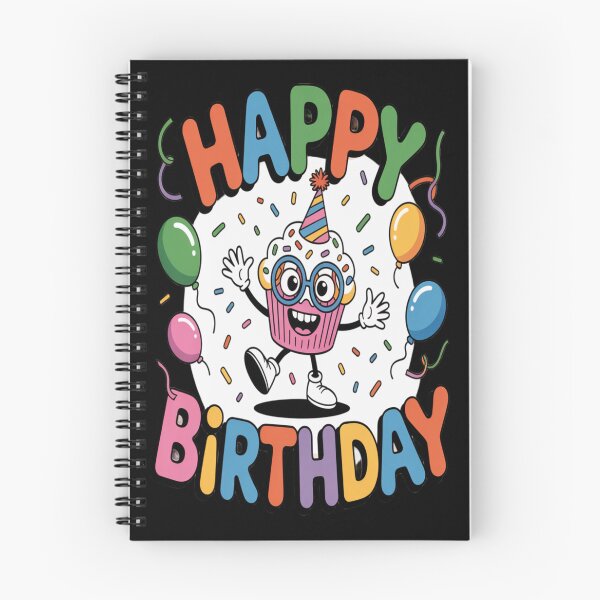 Item preview, Happy Birthday Cupcake Monster – Silly Dancing Party Design designed and sold by Midnight Veil Designs.