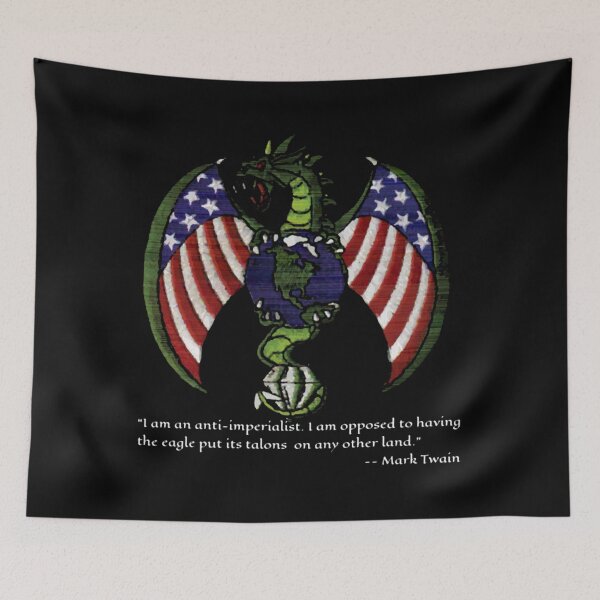 Item preview, Imperial Dragon, Anti-imperialism Quote By Mark Twain T-Shirt designed and sold by OlafWintheiser.