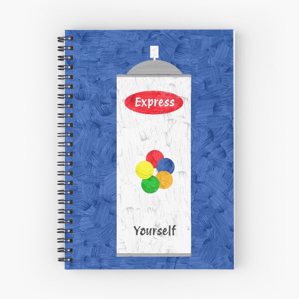 Item preview, Express Yourself – Creative Spray Paint Can Art Design designed and sold by DefinedVoid.