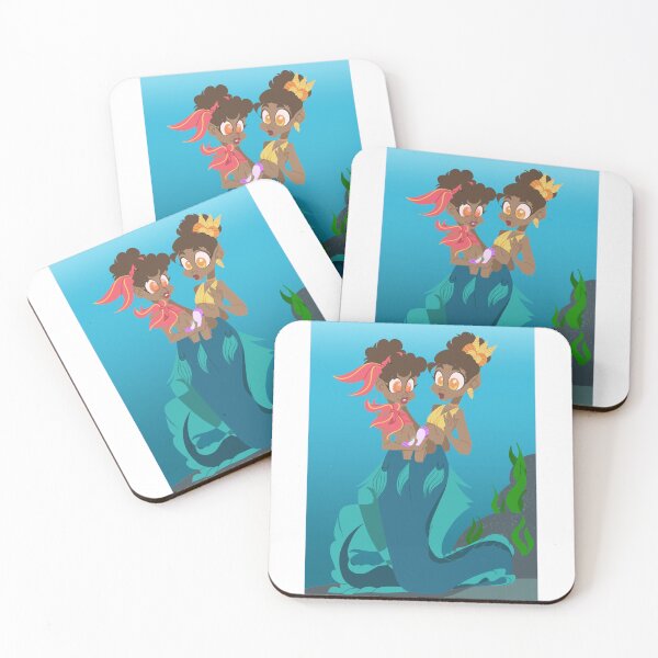 Item preview, twin mermaids  designed and sold by Rusya26.