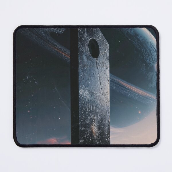 Item preview, Monolith On Frozen Alien Planet designed and sold by QuantumDrift.