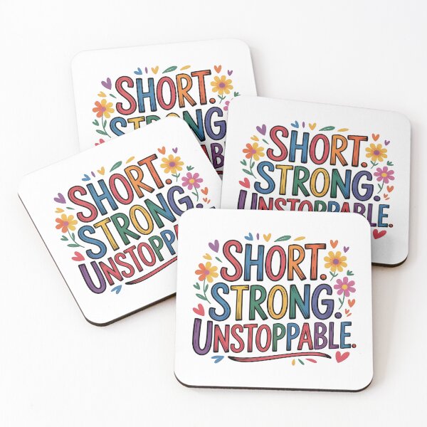 Item preview, Short. Strong. Unstoppable designed and sold by nimmitrends.