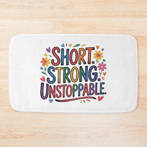 Item preview, Short. Strong. Unstoppable designed and sold by nimmitrends.
