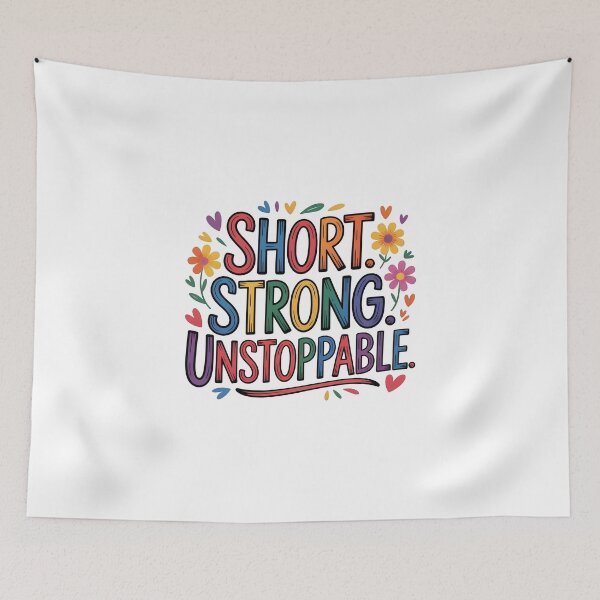 Item preview, Short. Strong. Unstoppable designed and sold by nimmitrends.