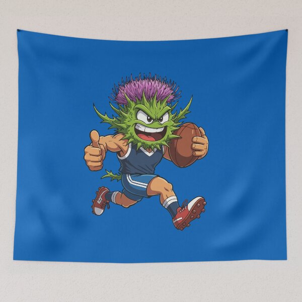 Item preview, Thistle Charge Scottish Rugby Motif on the Run designed and sold by taiche.