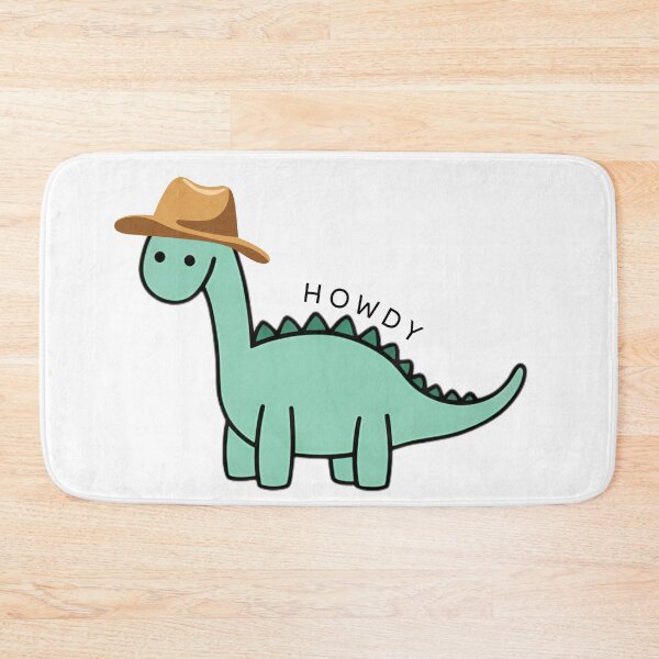 Item preview, Howdy Dino – Cute Cowboy Dinosaur Illustration designed and sold by tarzbol.