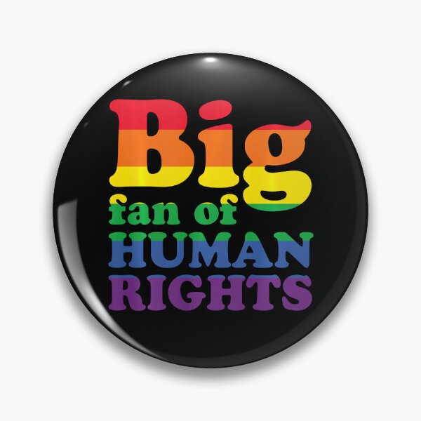 Item preview, Big Fan of Human Rights Equality LGBT Gay Pride Activism designed and sold by leolawaller.