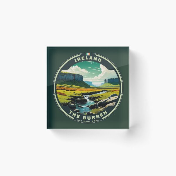 Item preview, The Burren National Park – Ireland Travel designed and sold by Thistle-TShop.
