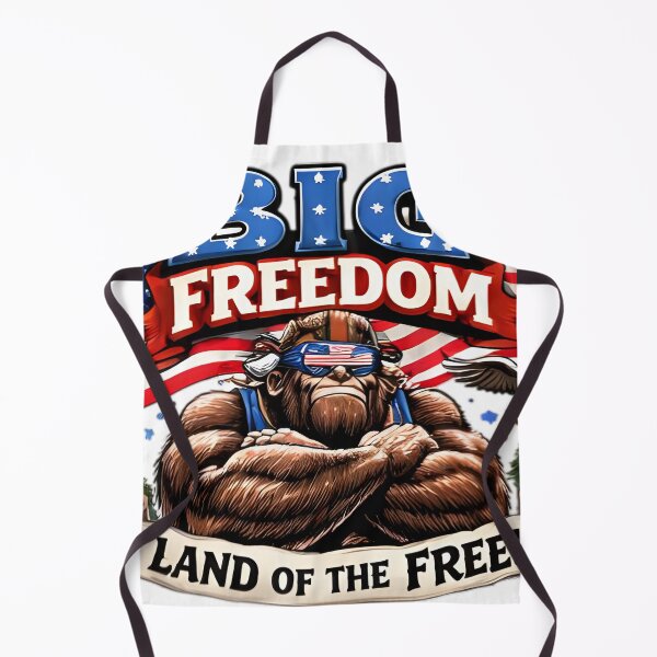 Item preview, Bigfoot American Pride - Big Freedom Land designed and sold by DrukNaStyl.