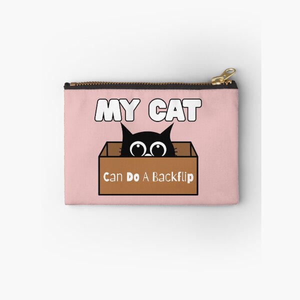 Item preview, My Cat Can Do a Backflip designed and sold by KapowStickers.