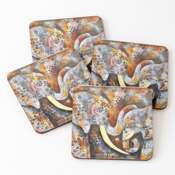 Item preview, Elegant Elephant Floral Fusion designed and sold by Silvalate.