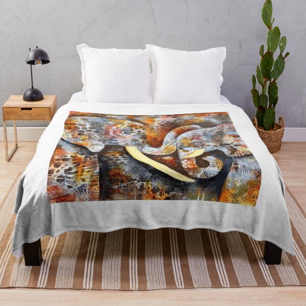 Item preview, Elegant Elephant Floral Fusion designed and sold by Silvalate.