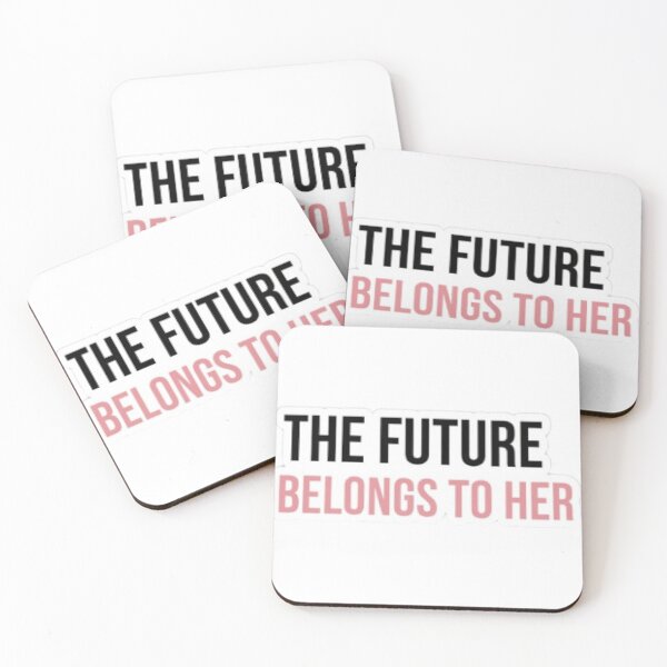 Item preview, THE FUTURE BELONGS TO HER - FEMINIST EMPOWERMENT  designed and sold by Kuldeep575.