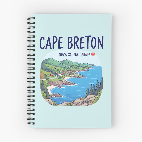 Item preview, Cape Breton Island Nova Scotia Canada Cute Skyline Landscape designed and sold by HowToCanadian.