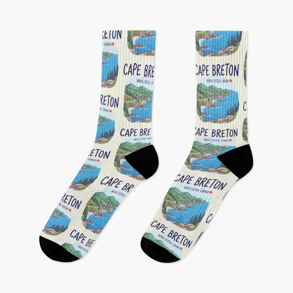 Item preview, Cape Breton Island Nova Scotia Canada Cute Skyline Landscape designed and sold by HowToCanadian.