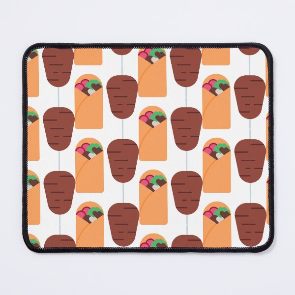 Item preview, Grilled Kebab Skewer - Middle Eastern Cuisine Sticker for BBQ & Outdoor Dining designed and sold by Tr Creative Design.