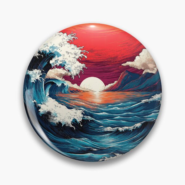 Item preview, The Bold Wave designed and sold by Retro Type.