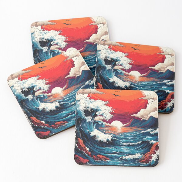 Item preview, The Bold Wave designed and sold by Retro Type.