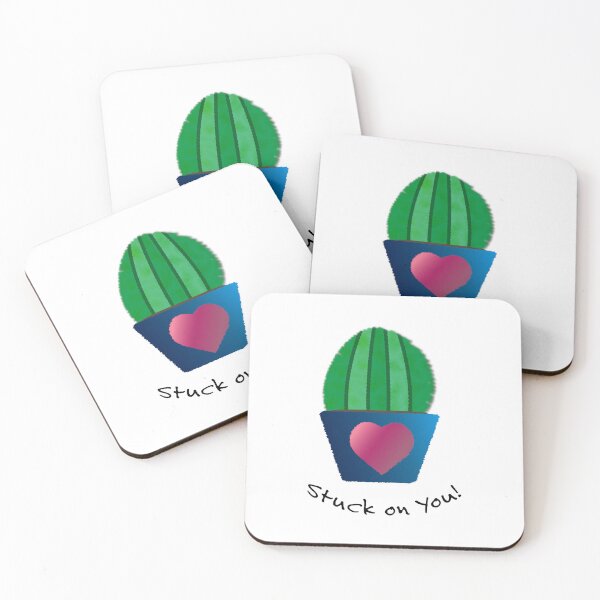 Item preview, Sweet Stuck on You Cactus Design designed and sold by Hedgie Designs.