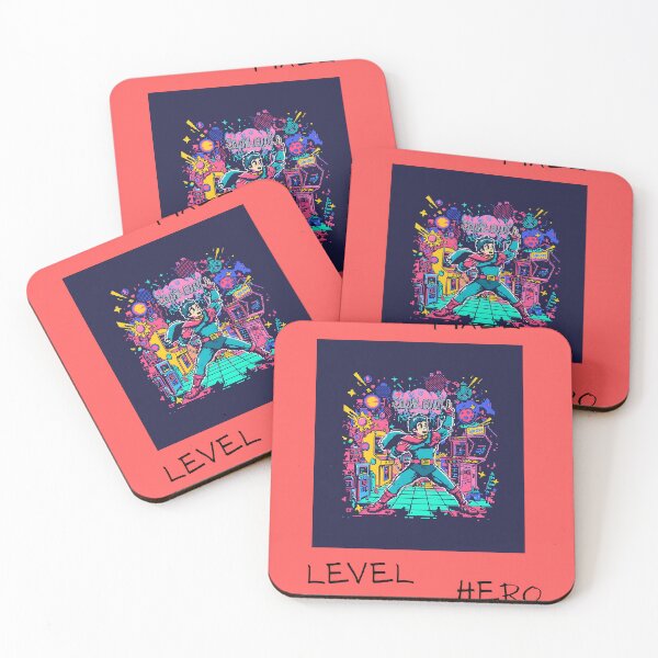 Item preview, Level Up Superhero Pixel Art designed and sold by Saixor.