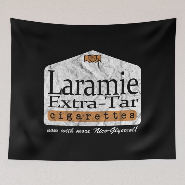 Item preview, Laramie Cigarettes inspired by the Simpsons T-Shirt designed and sold by OlafWintheiser.