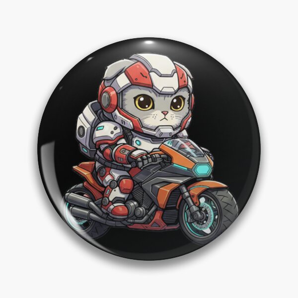 Item preview, Futuristic Cat Pilot Racer designed and sold by Visual Dept..