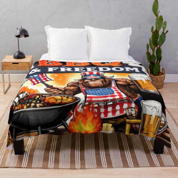 Item preview, Bigfoot American Pride - BBQ & FREEDOM designed and sold by DrukNaStyl.