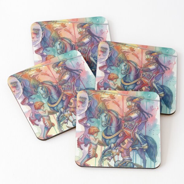 Item preview, Watercolor painting on paper of the Great Battle no 2 designed and sold by Berlin-D-Prs.