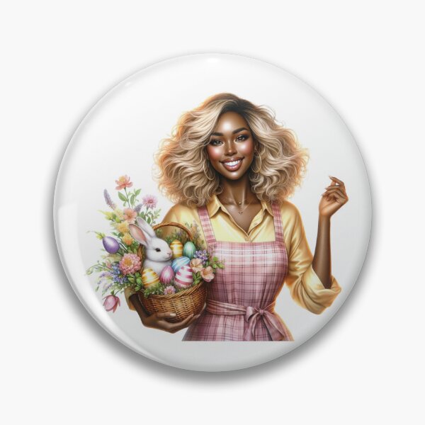 Item preview, Easter black woman design, Easter Afro Girl, Cute black girl, Spring Easter Sublimation. designed and sold by gabrielakrall.