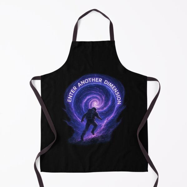 Item preview, Astronaut Entering Spiral Galaxy Portal - Sci-Fi Space Art designed and sold by MKreative Studio.