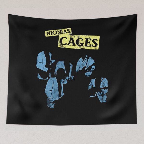Item preview,  Nicolas And The Cages (Nic Cage Band Shirt) designed and sold by AFPshopArt ⭐⭐⭐⭐⭐.