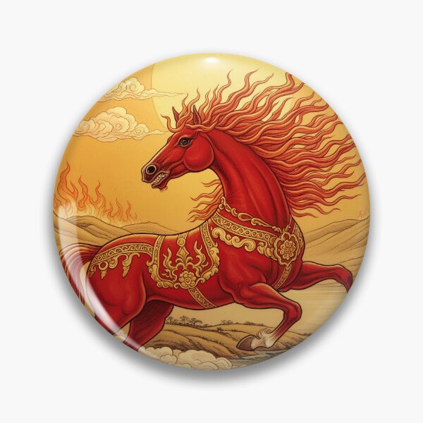 Item preview, Year of the Fire Horse 2026 designed and sold by aykiradesigns.