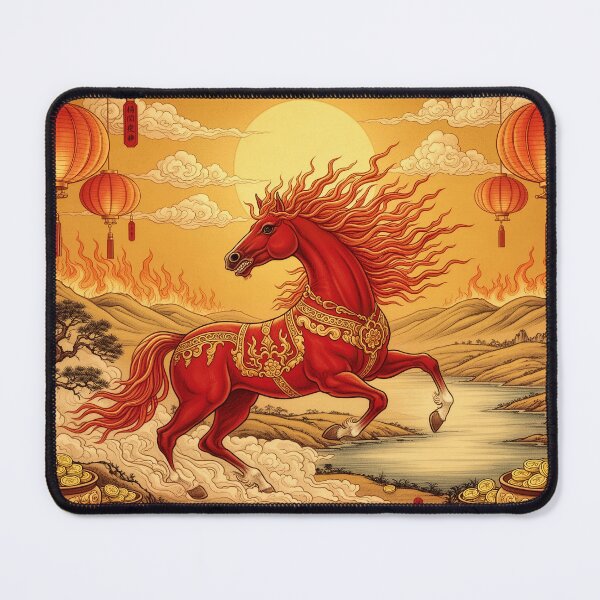 Item preview, Year of the Fire Horse 2026 designed and sold by aykiradesigns.
