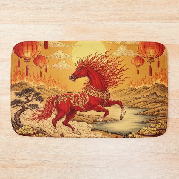 Item preview, Year of the Fire Horse 2026 designed and sold by aykiradesigns.