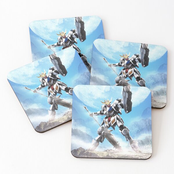 Item preview, Barbatos Gundam tekkadan moon night Digital Artwork designed and sold by sabartgunpla.