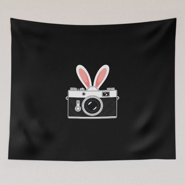Item preview, Easter Camera with Bunny Ears designed and sold by jkrphoto.