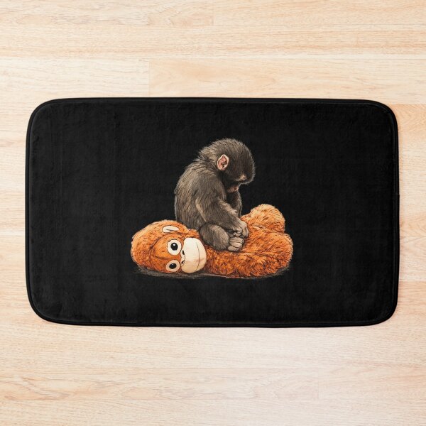 Item preview, Cute Monkey Punch Baby Monkey designed and sold by ClarenceGarza.