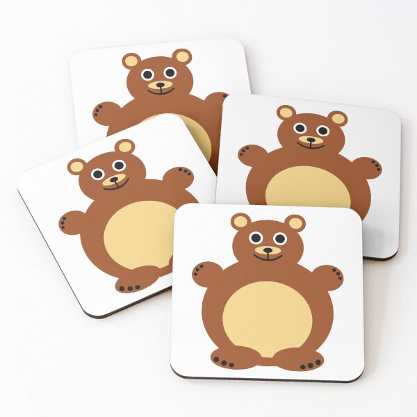 Item preview, cute brown bear cub designed and sold by Nikoleta Vukovic.