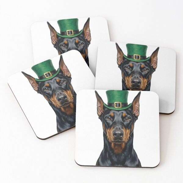 Item preview, St. Patrick's Doberman designed and sold by KC's.