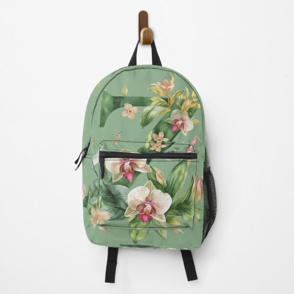 Item preview, Elegant Botanical Letter Z Monogram – Floral Orchid & Butterfly Illustration | Nature-Inspired Aesthetic Decor designed and sold by AmenAlways.
